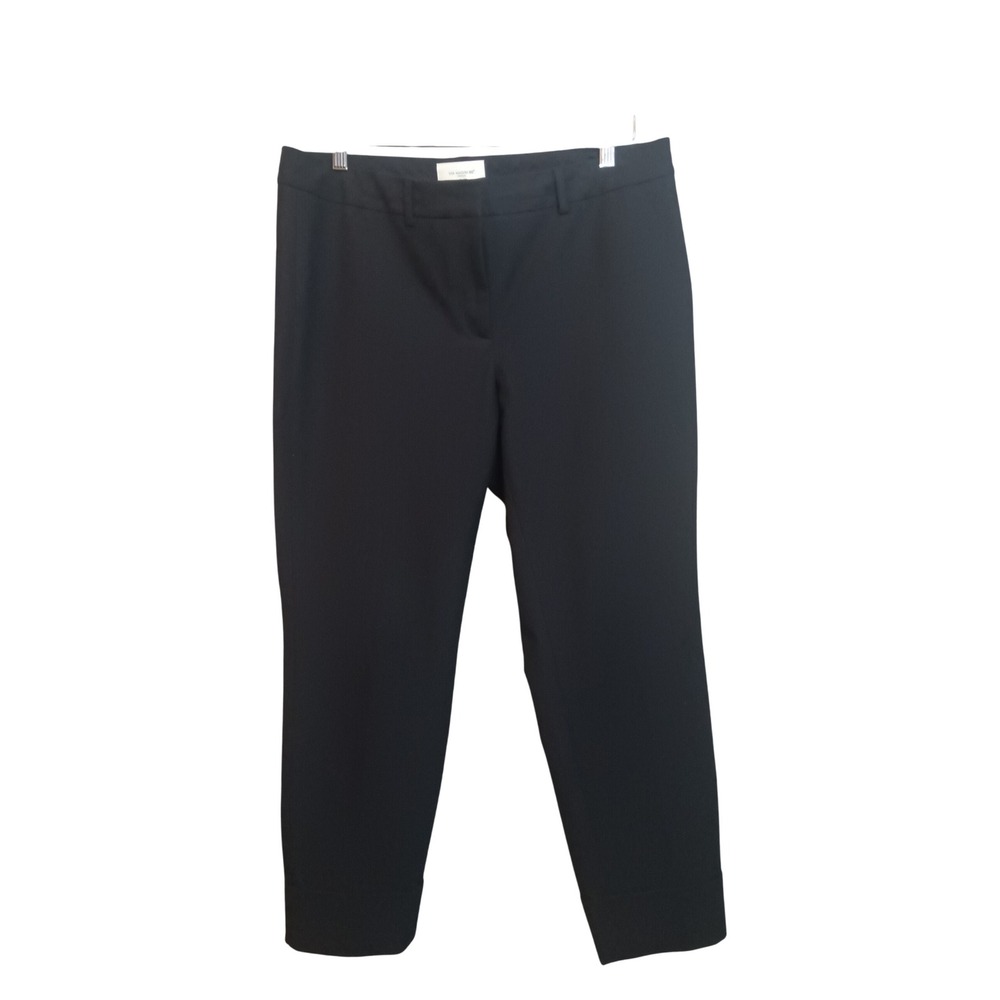 Via Masini 80 Firenze Dress Pants Made in Italy Black Career Office Women's